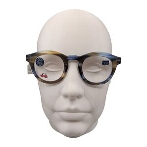 Peepers Stardust Focus Blue Light Reading Glasses Multi Horn +2.00 3011200